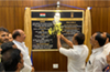 U.T. Khader unveils the Preamble of the Constitution and a portrait of Dr. B.R. Ambedkar at the Legislators’ office